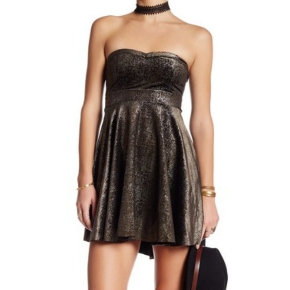 Free People Shattered Velvet Mini Dress - Picture 4 of 15